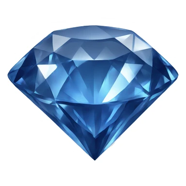 Saphire diamond sticker