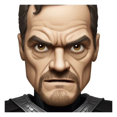 Michael Shannon General Zod angry face sticker