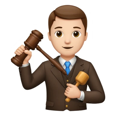 property auction, auctioneer sticker