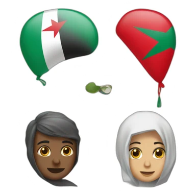 Palestine et turquie sticker