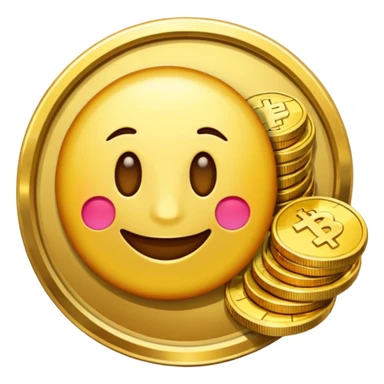 Emoji representing global payouts sticker