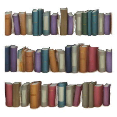 book stash next to a stash of CDs sticker