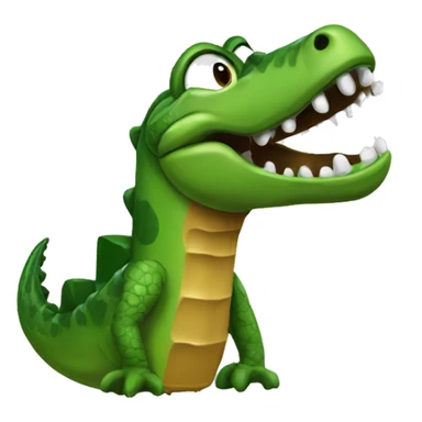 DRILLing cocodrile sticker