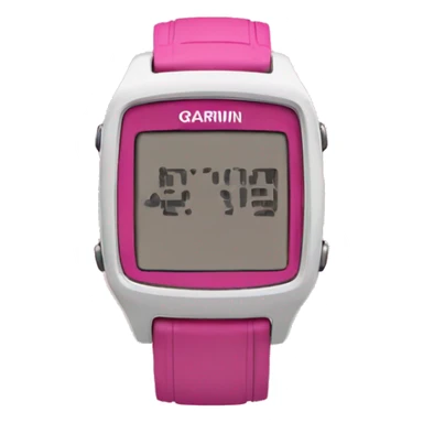 Pink garmin watch sticker