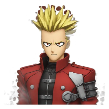 Vash the stampede TriGun 1998 sticker