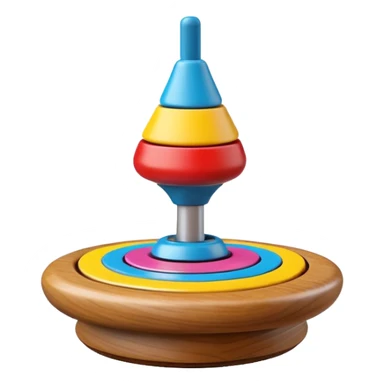 spinning top sticker