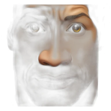 Dwayne Johnson sourcil gauche levé sticker