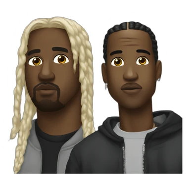 Kanye_West_with_Travis_Scott sticker