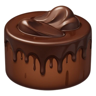  melted chocolate  sticker
