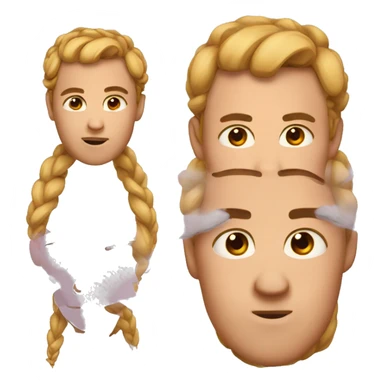 🤨 with reverse eyebrow sticker