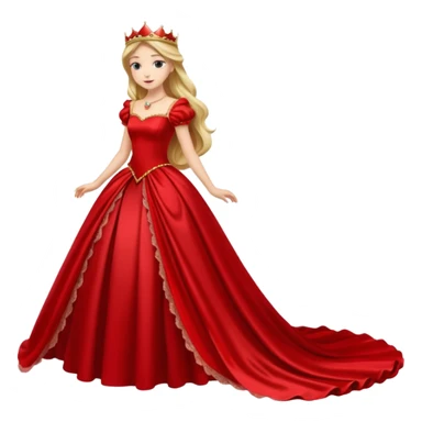 a red princess dress




























 sticker