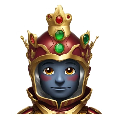 Martian King Overlord Ruler sticker