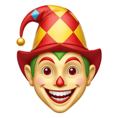 jolly joker card sticker