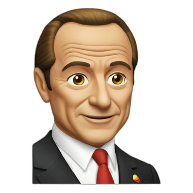 silvio berlusconi sticker