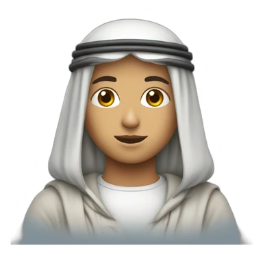 Une personne qui se bat pour la Palestine sticker