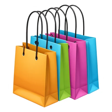 bolsas de compras sticker