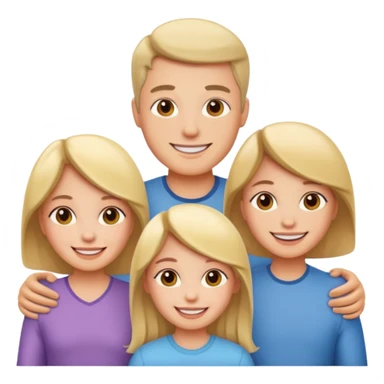 family bright skin sticker