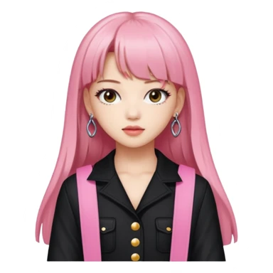 Lisa from BLACKPINK sticker