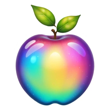 forgotten fruit, surreal, glowing sticker