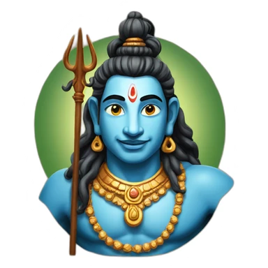 Indian god shiva sticker