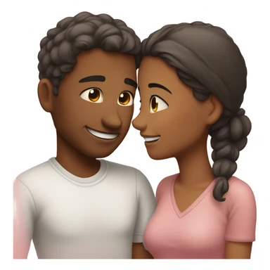 love and embarrassment  sticker