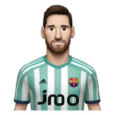 MESSI portero sticker