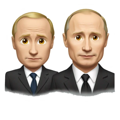 Putin and Russia  sticker