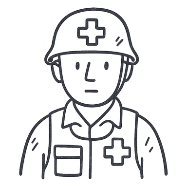 soldier medic sticker