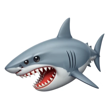 Shark angry 😠 😡 👿 😤 😒 😑 sticker