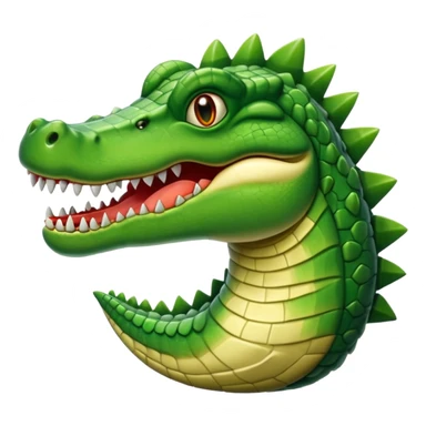 Crocodile sticker