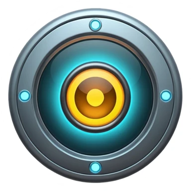 futuristic portal door sticker