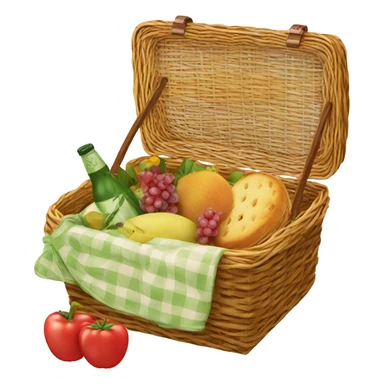 Picnic basket sticker