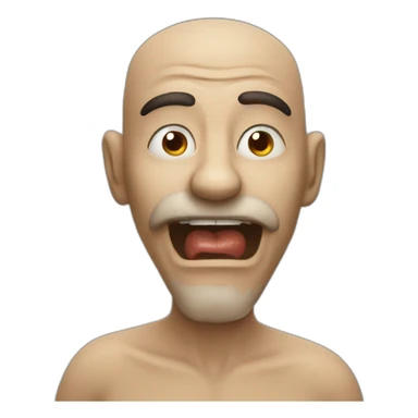 man eat baursaq sticker