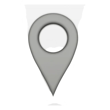 white map gps with grey outlines sticker