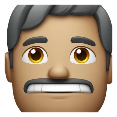 Smirking face with eyebrows raised  sticker