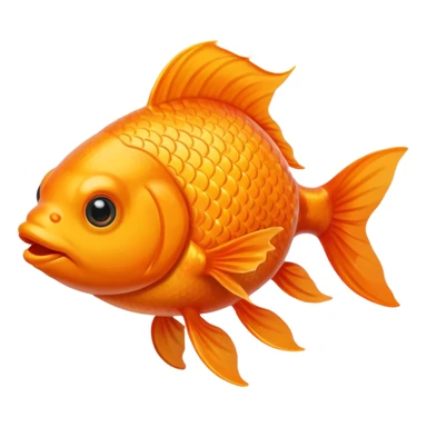 Goldfish Happy sticker