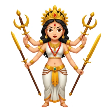 Ma Durga sticker