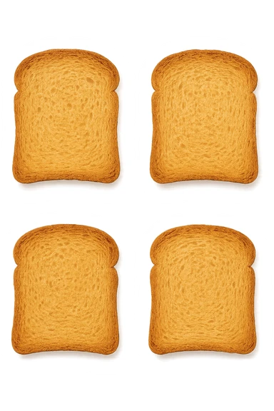 Fette Biscottate Mulino Bianco viste sfuse in italiano sticker