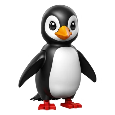 Penguin spiderman Lego  sticker