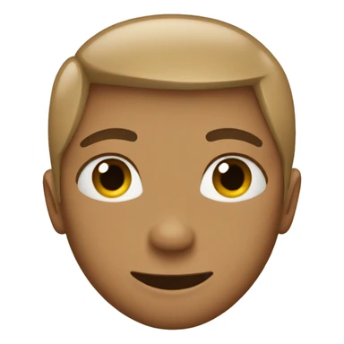 tan heart emoji  sticker