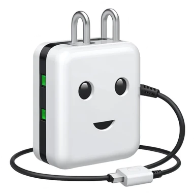 Electric phone charger  sticker