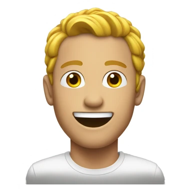 chad and smile  sticker