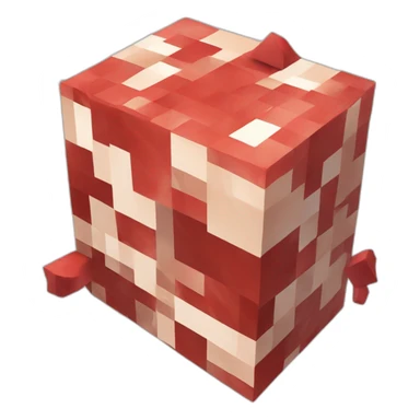 Minecraft redstone gem sticker