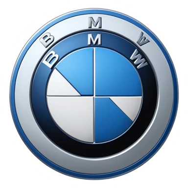 Bmw logo emiji sticker