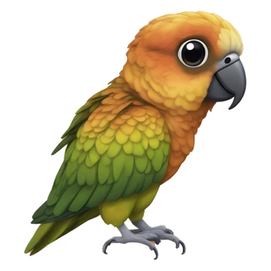 cinnamon cheek conure sticker
