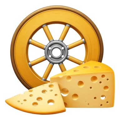 making cheese sticker