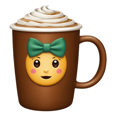 starbucks coffee with a bow sticker