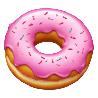 pink donutit sticker