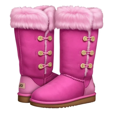 Pink uggs sticker