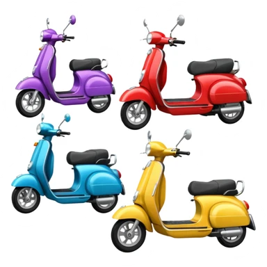 Many Scooters sticker